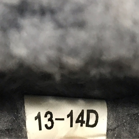 NWT NewDenber Mens Slippers Size 13/14 Dark Gray - Picture 7 of 9